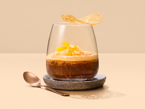 Maple Granita Affogata